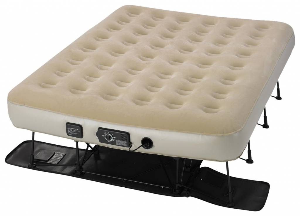full 24 airbed mattress with built-in pump